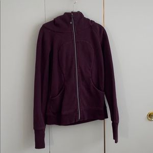 Lululemon Athletica Burgundy Scuba Hoodie